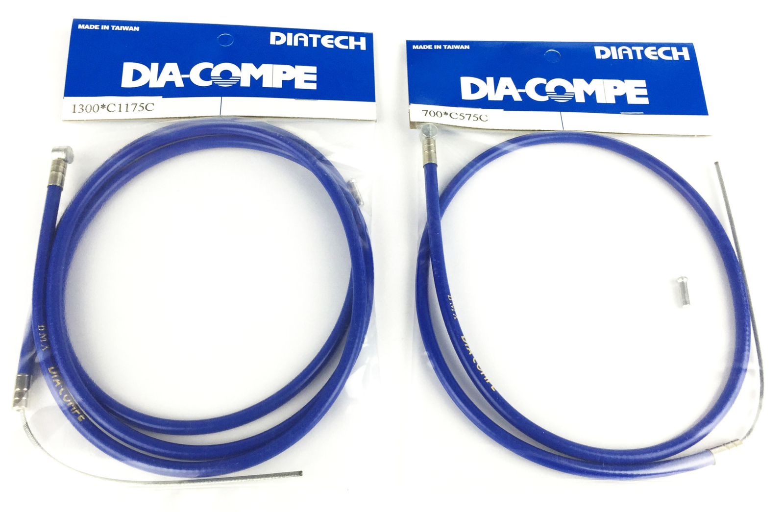 Dia-Compe BMX bicycle brake cable front and rear SET – BLUE