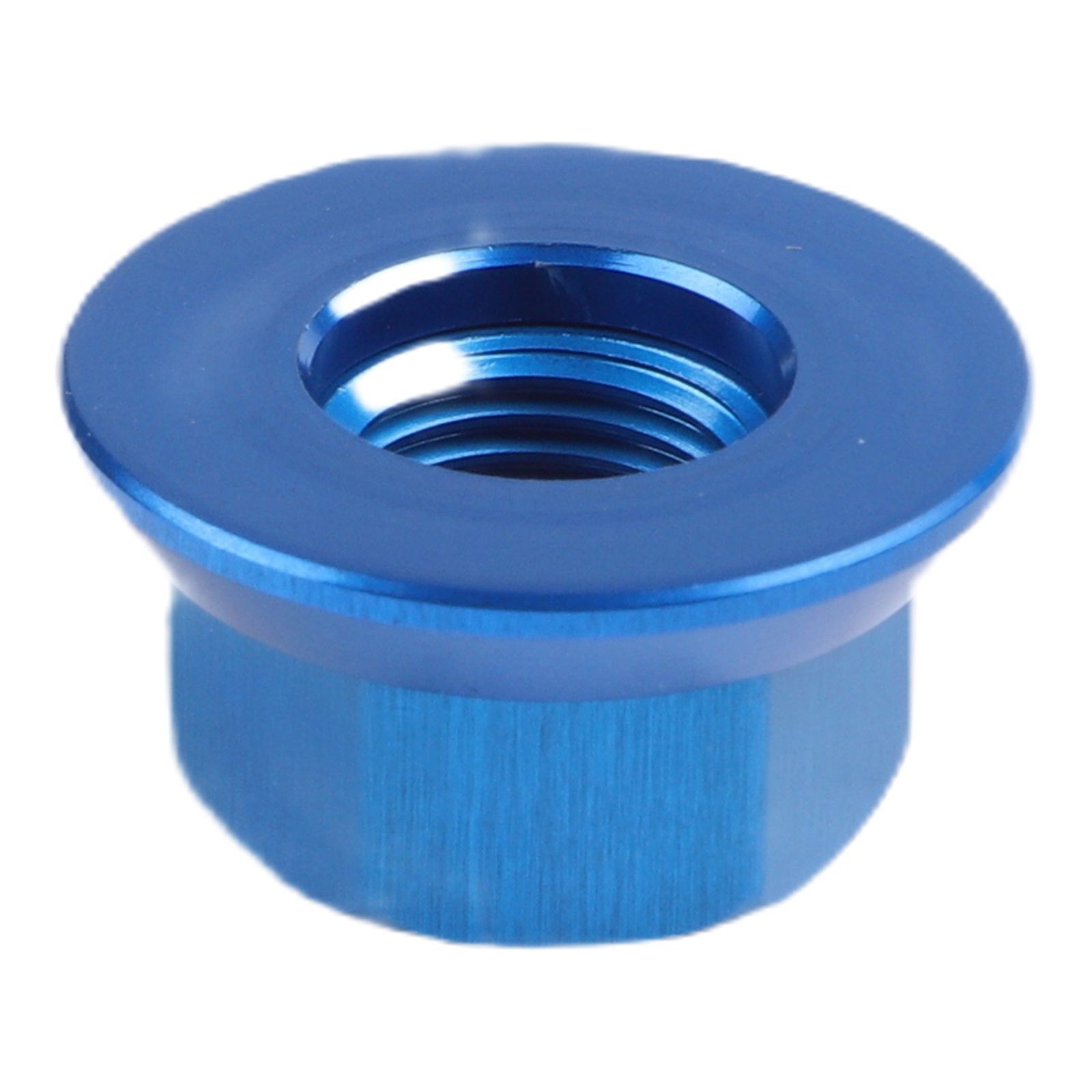 Aluminum Alloy Nuts For Bike Assembly 2pcs Package 7075 Aluminum Alloy Material