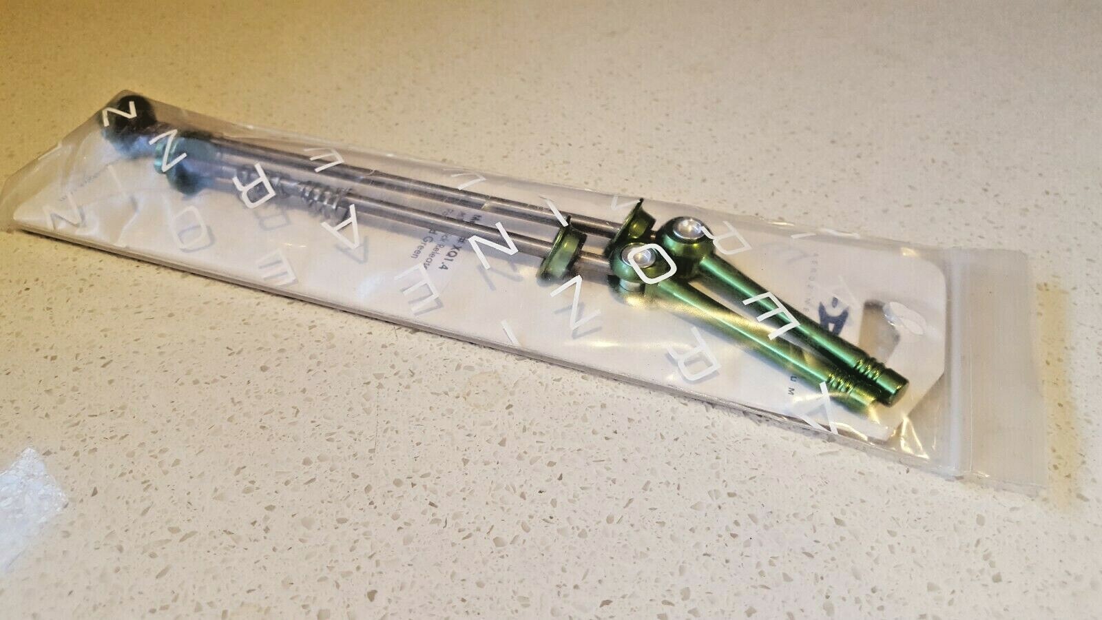 SKEWERS, Titanium & Alloy, «AEROZINE» 45 g, a pair, Quality, Strong & GRN Anod.