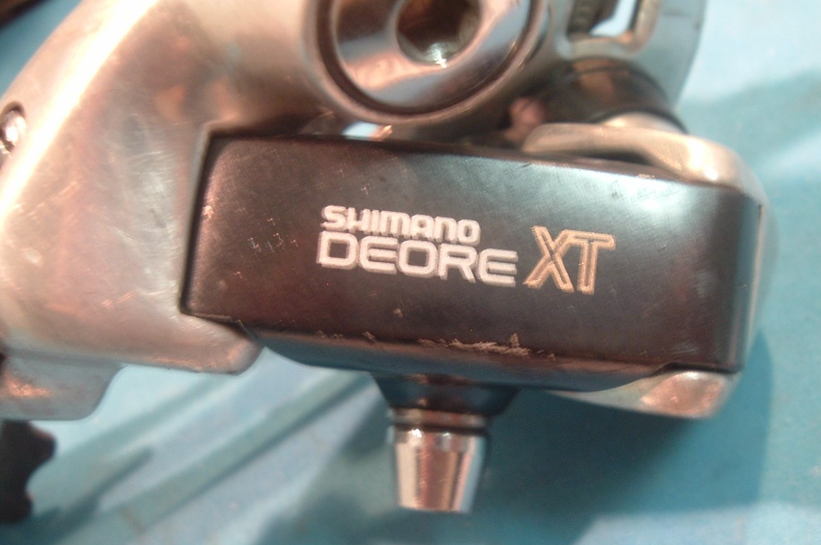 Shimano Deore XT RD-M735 Rear MTB Derailleur -3×7/8-Speed- SGS- VGC++