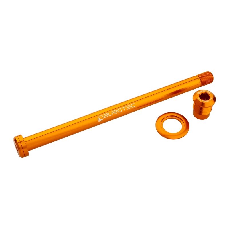 Through Axle Rear 10101 Trek 184.5x12mm P1.00 Orange BURATR.O Burgtec