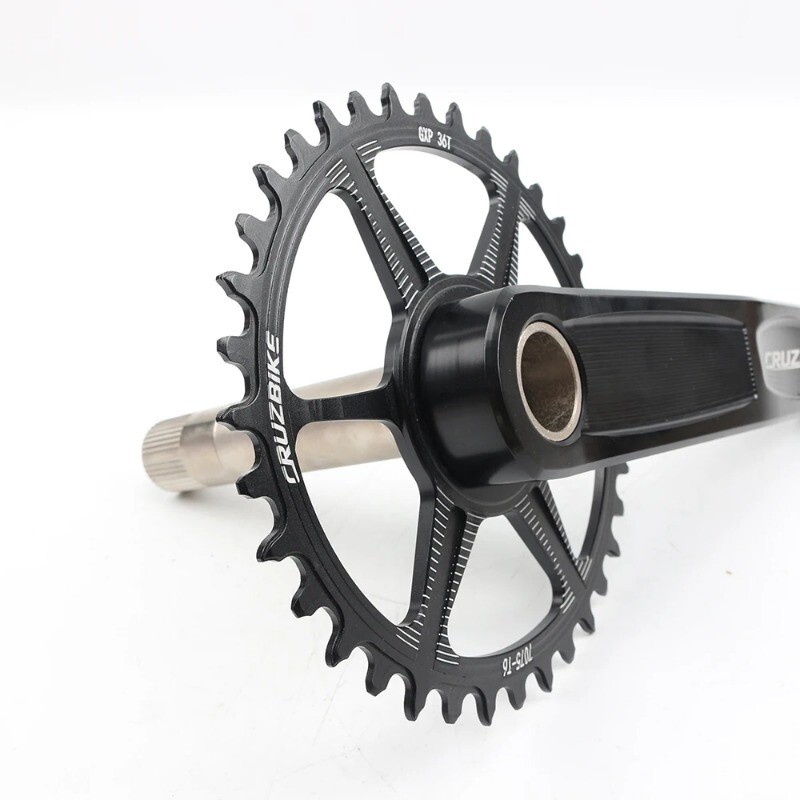 Mountain Bike Round Chainring 32T/34T/36T/38T Crown Bicycle Single Chainwheel