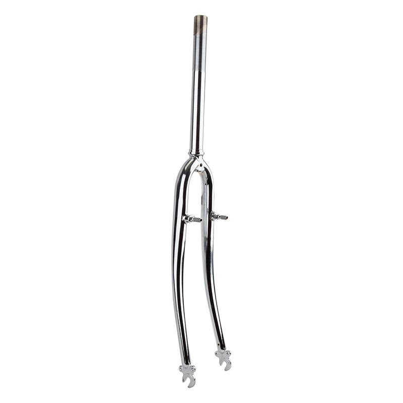 Sunlite Unicrown 1″ Threaded 700c Hybrid Bicycle Fork Chrome Cantilever Brake