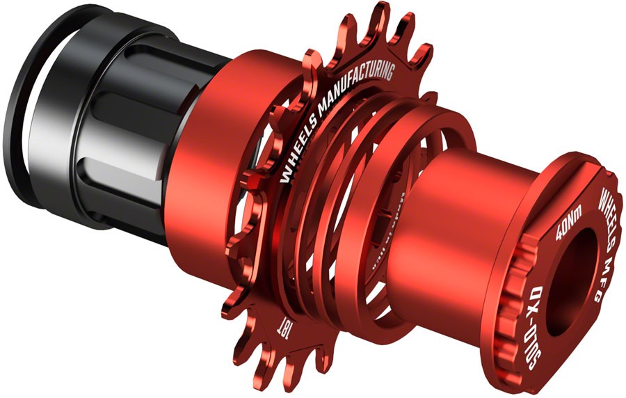 Wheels Manufacturing SOLO-XD XD/XDR Single Speed Conversion Kit – 18t, For SRAM