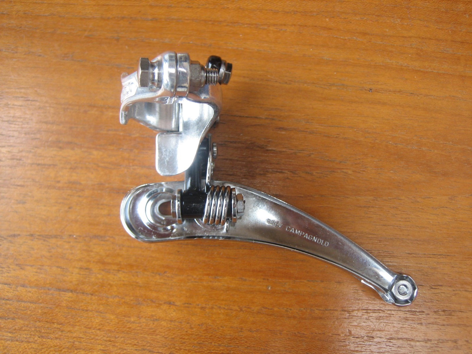 NOS Last Generation 1980 Campagnolo Super Record Clamp On Front /Rear Derailleur