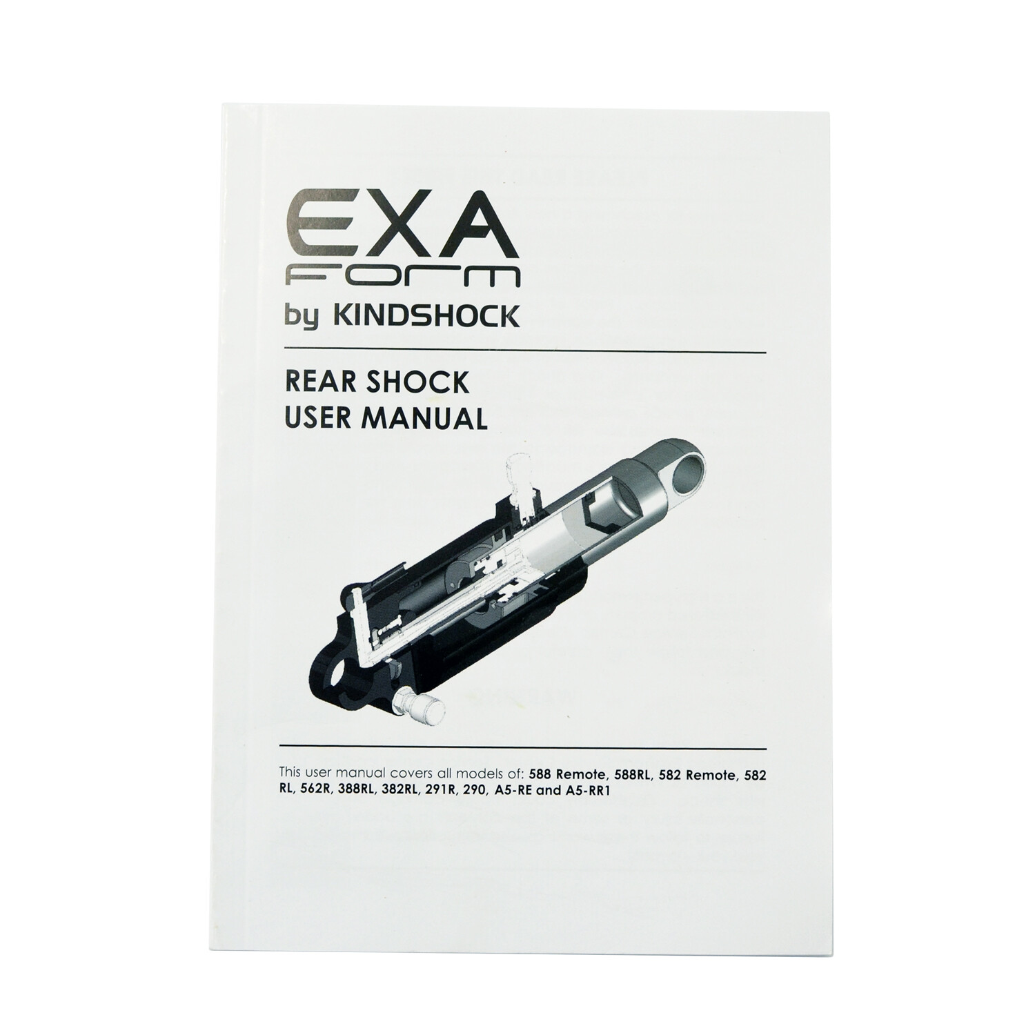 KIND SHOCK KS EXAForm 388RL Adjustable Oil Spring Rear Shock 165mm 750 lbs