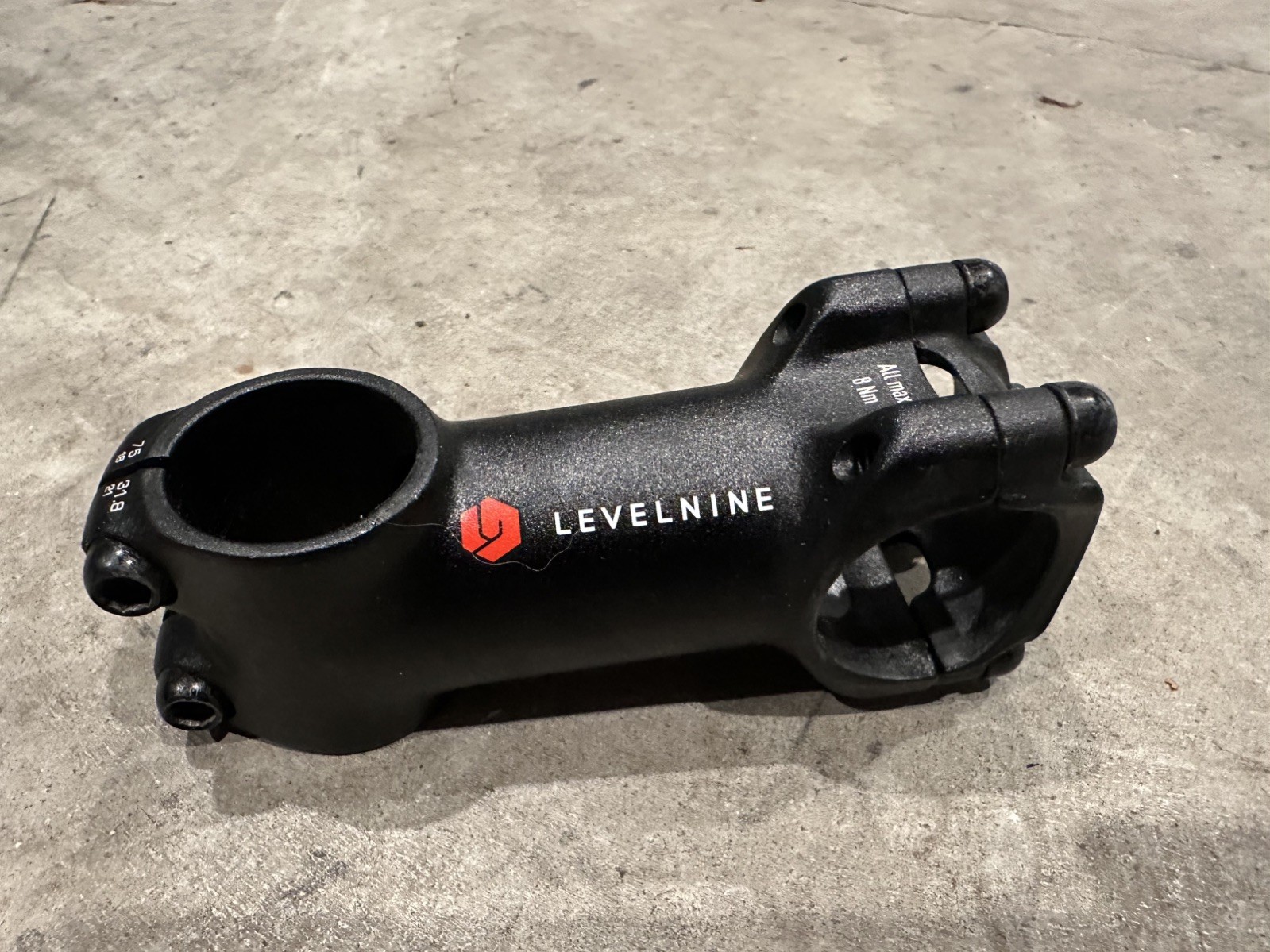 LEVELNINE Team 31.8 Stem Black 75 mm