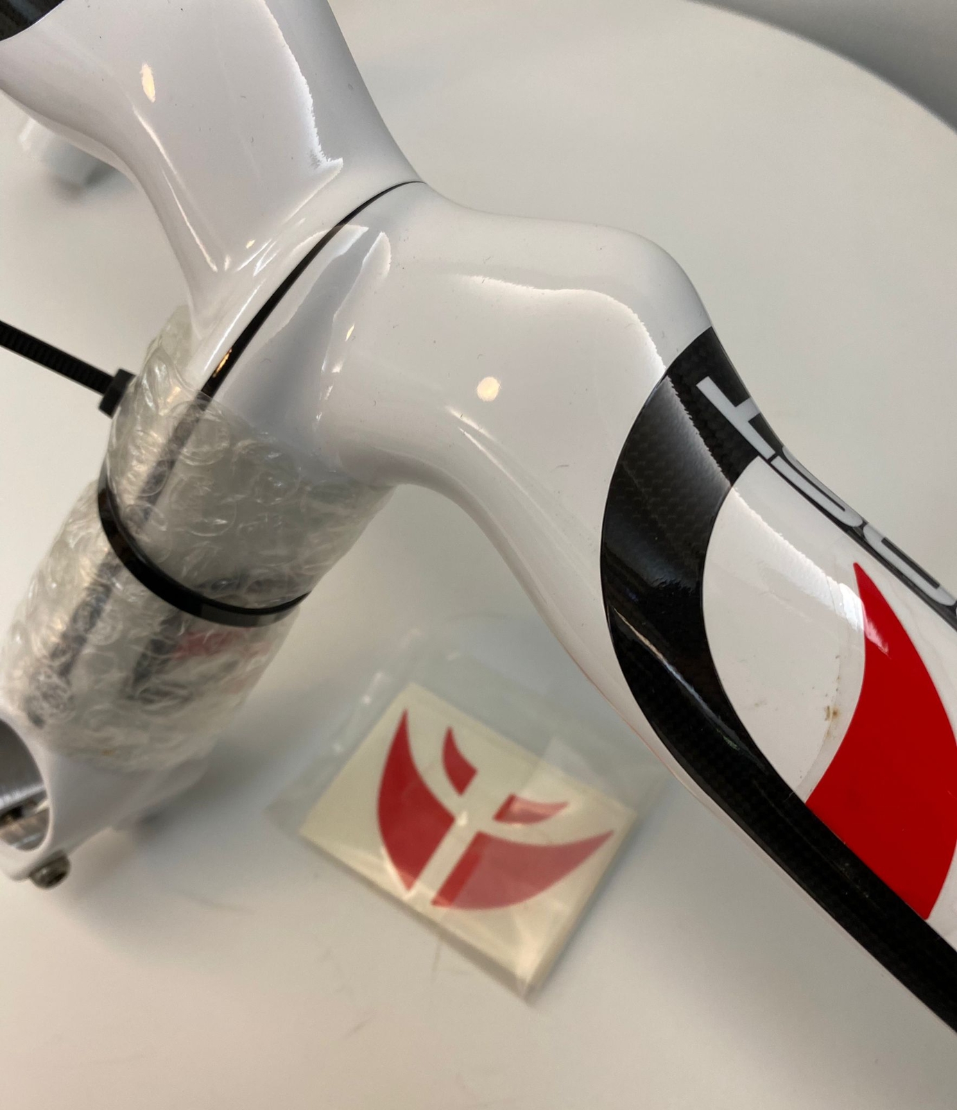 MOST 2013 TALON AERO 1K CARBON INTEGRATED HANDLEBAR NOS BLACK / WHITE
