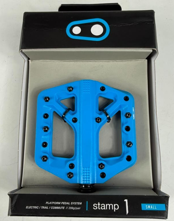 Crank Brothers Stamp 1 Small MTB Pedal Blue