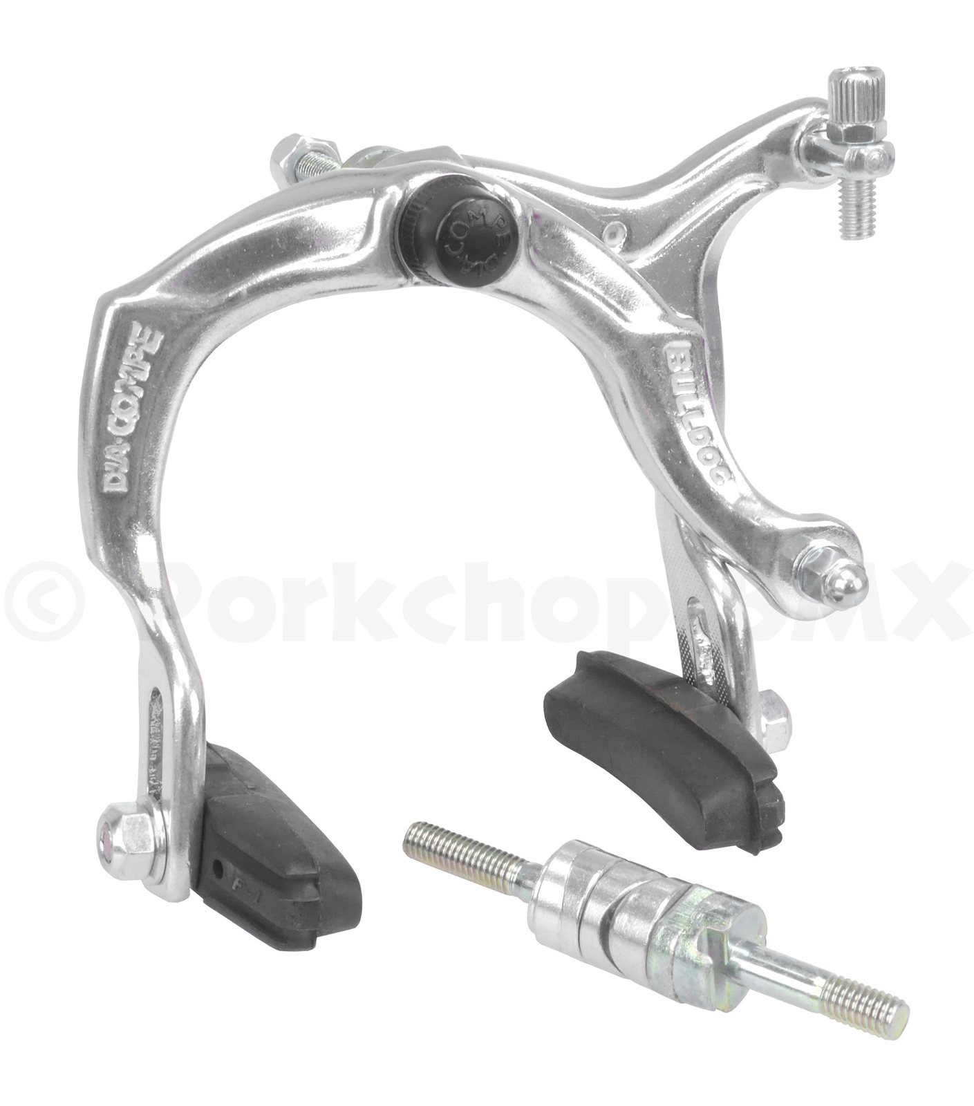 Dia-Compe 884 Bulldog old school BMX bicycle brake caliper – SILVER