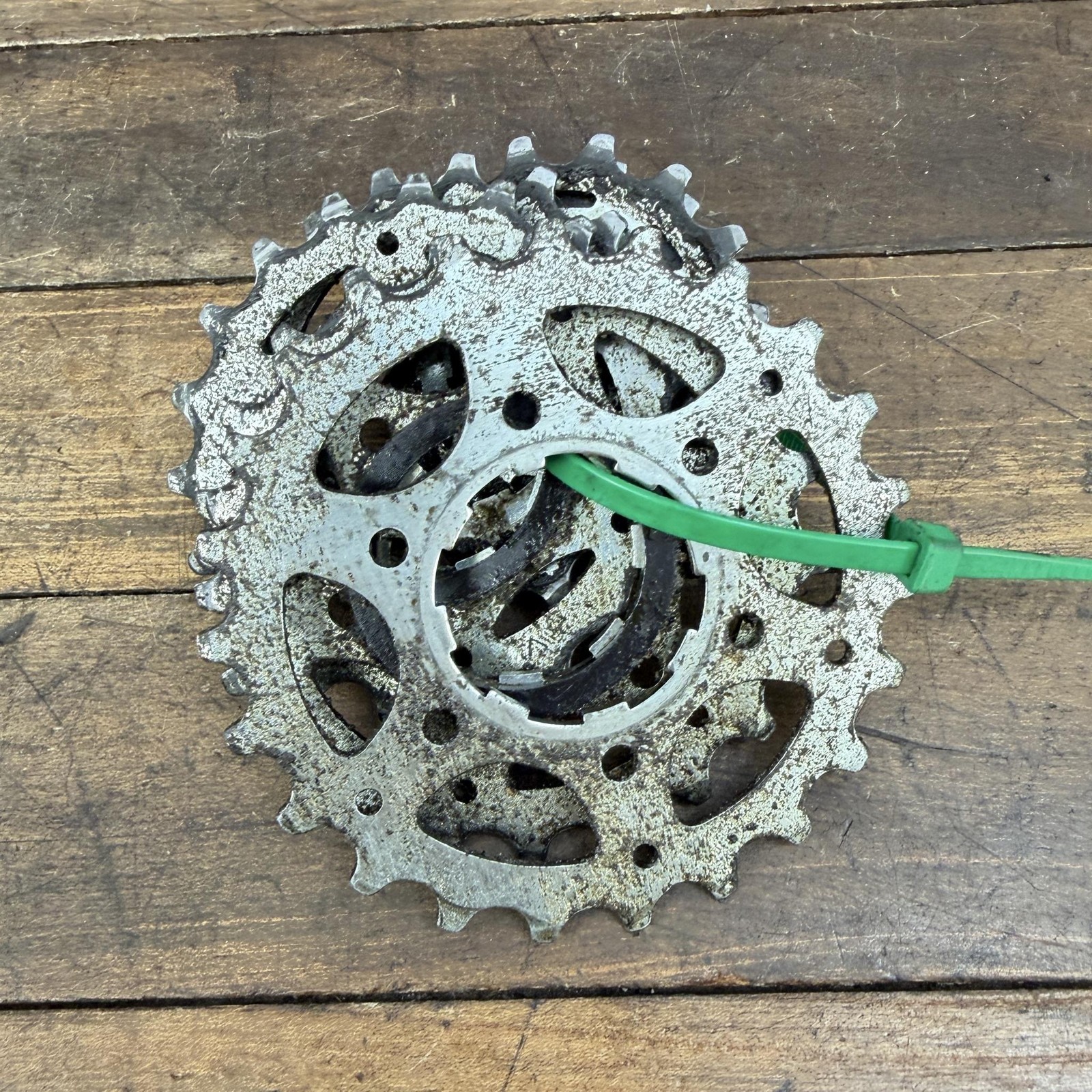 Vintage Campagnolo 8 Speed Cassette 12-23T 23T 8s 1990s Steel Road Bike Italy