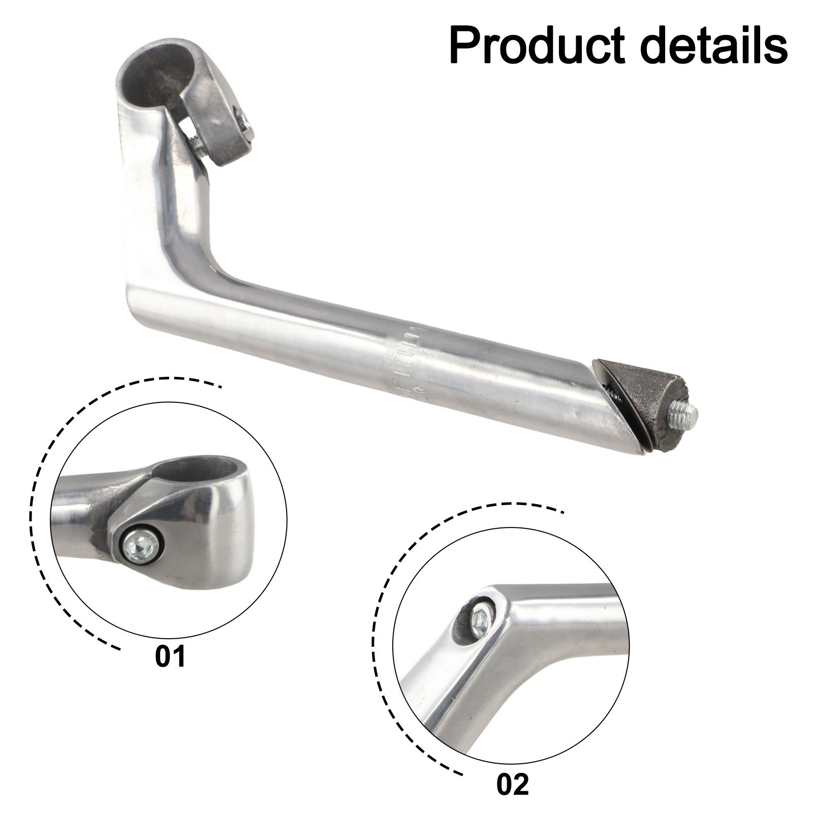 Bicycle Stem Bicycle Components 439 Grams Aluminum Alloy Easy To Install