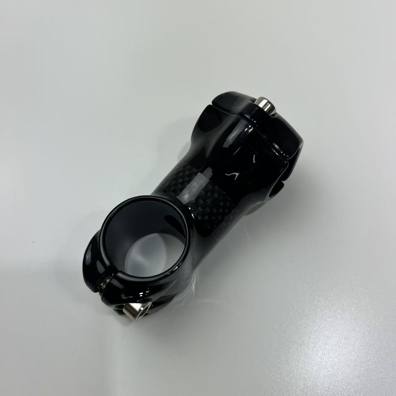 25.4 Carbon Bike Stem Handlebar Stems 6 Degree Aluminum Alloy 60mm Bicycle Stem
