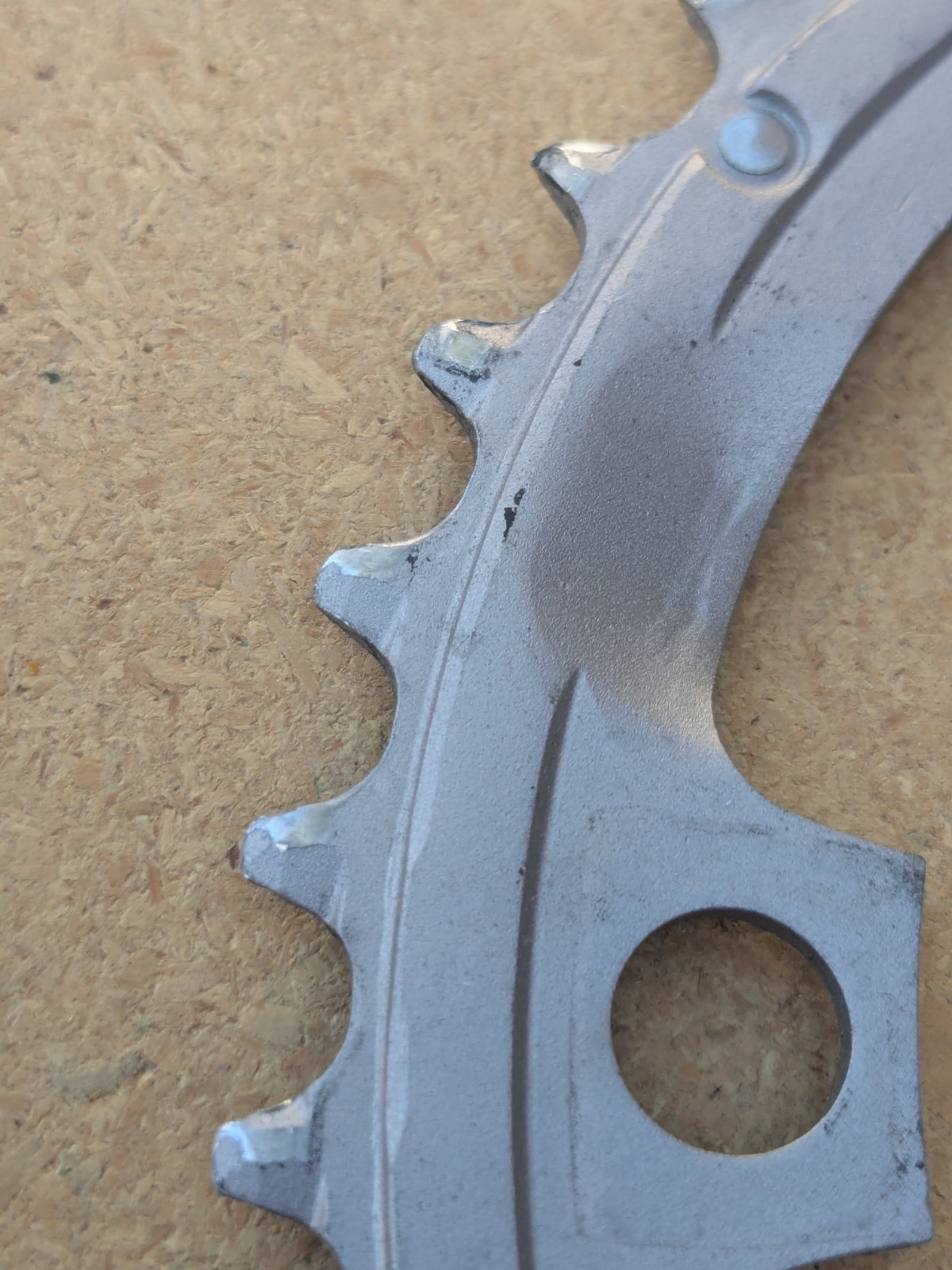 Shimano SG 42 tooth x 130 bcd Road Bike Chainring Used Nice Ramps Pins Bicycle