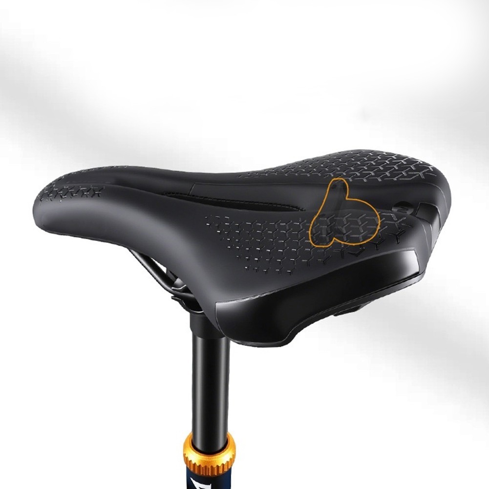 Compact Bicycle Positioning Protector for Mountain Bikes 5.7x4x1cm Black ABS
