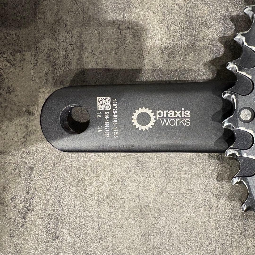 Praxis Works Zayante Road Crankset Road Bike Crank Arms Set Genuine Used