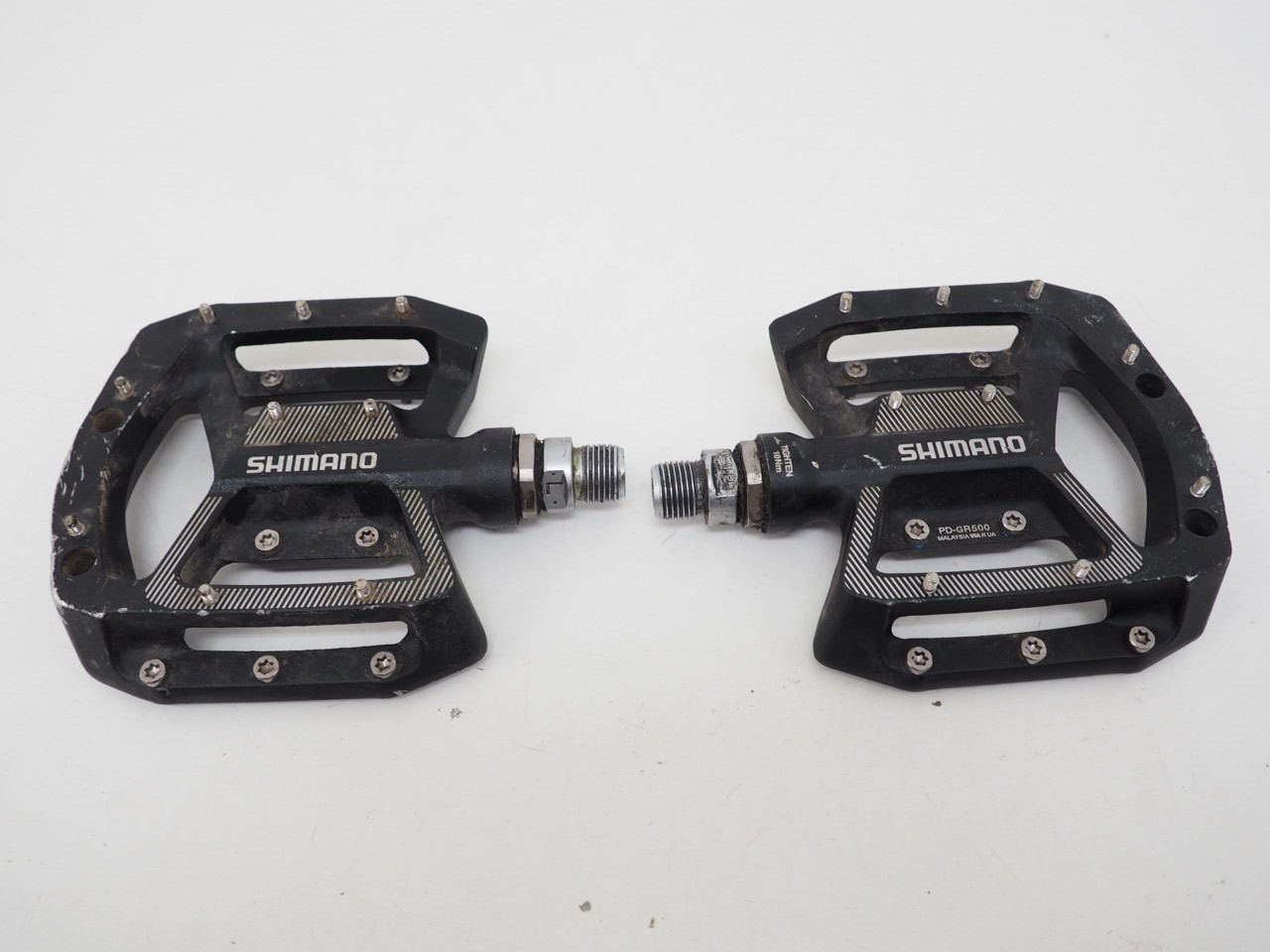 Shimano PD-GR500 Flat Pedals MTB Platform Pedals Black 9/16″
