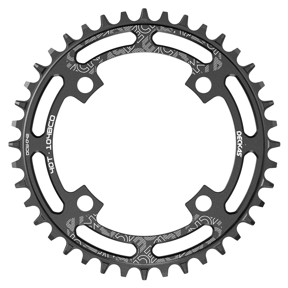DECKAS 104BCD MTB Round Oval Narrow Wide Chainring 30 32 38 46 48 52T Chainwheel