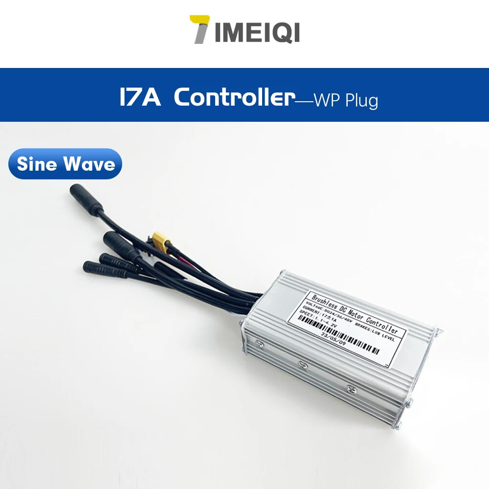 Ebike Sinawave Controller 36V/48V 17A-40A with LCD DIsplay for 250W-2000W Motor