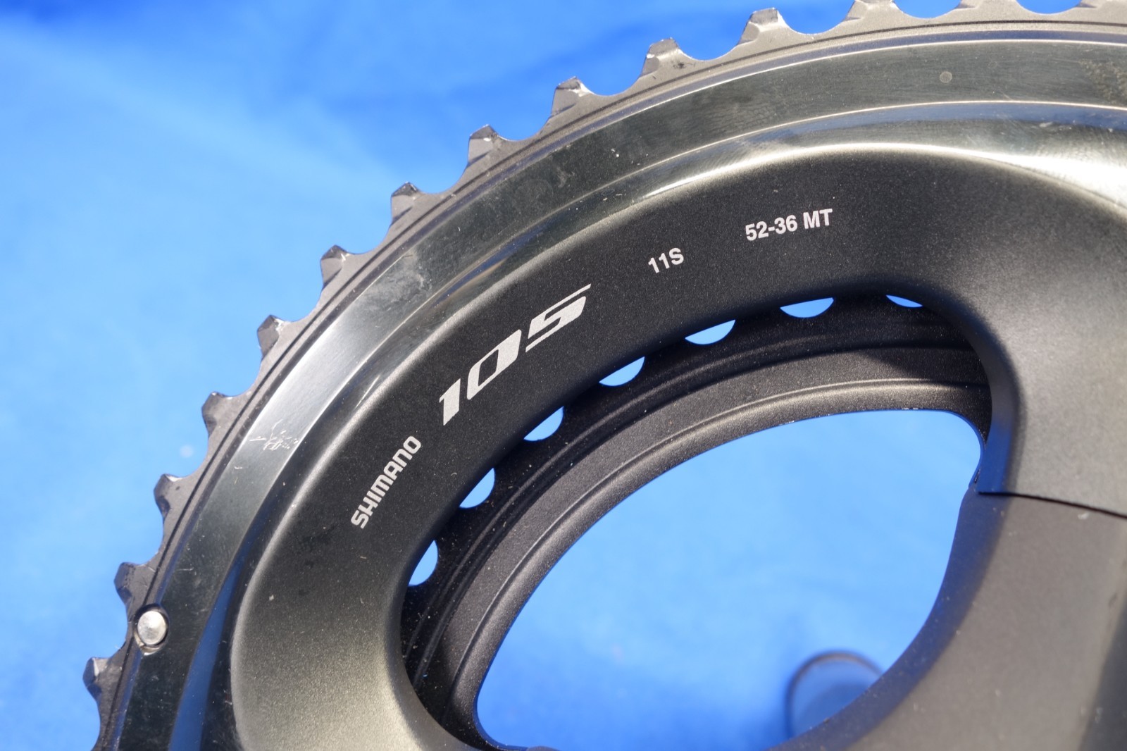 Shimano 105 FC-R7000 2 x 11 Bike Crankset, 52/36t, 172.5mm Arm Length