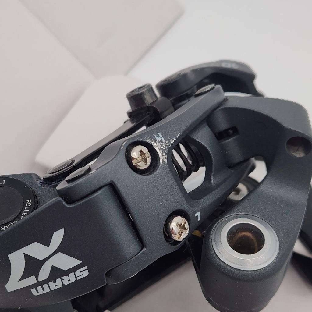 SRAM X7 TYPE 2.1 10-Speed Rear Bicycle Derailleur Storm Gray Medium Cage OPENED