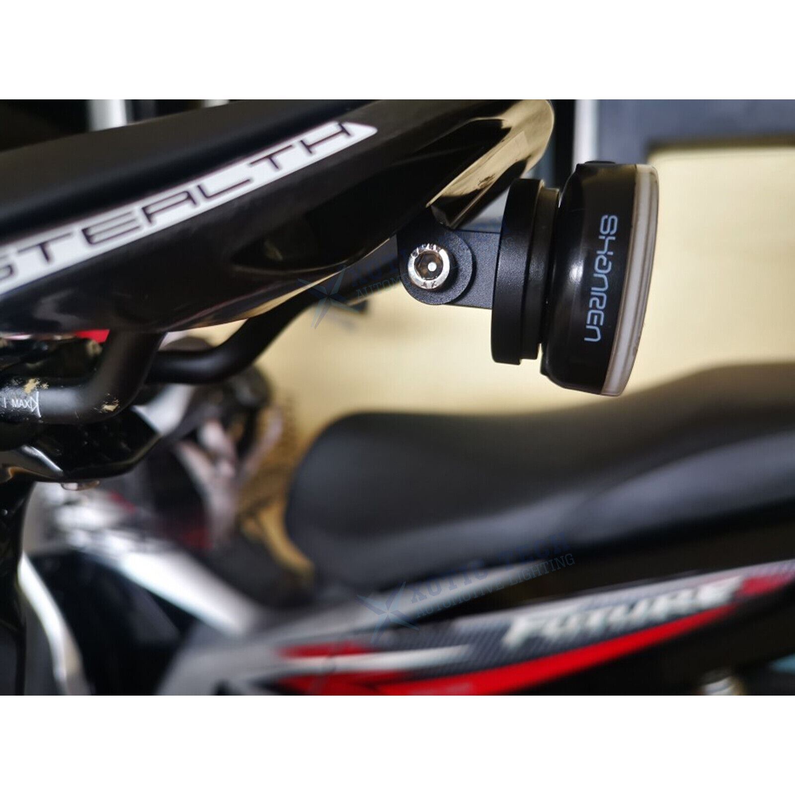 Saddle Clamp Mount for Gopro Garmin Varia RTL515 Radar, SWAT LYNX TREK STEALTH