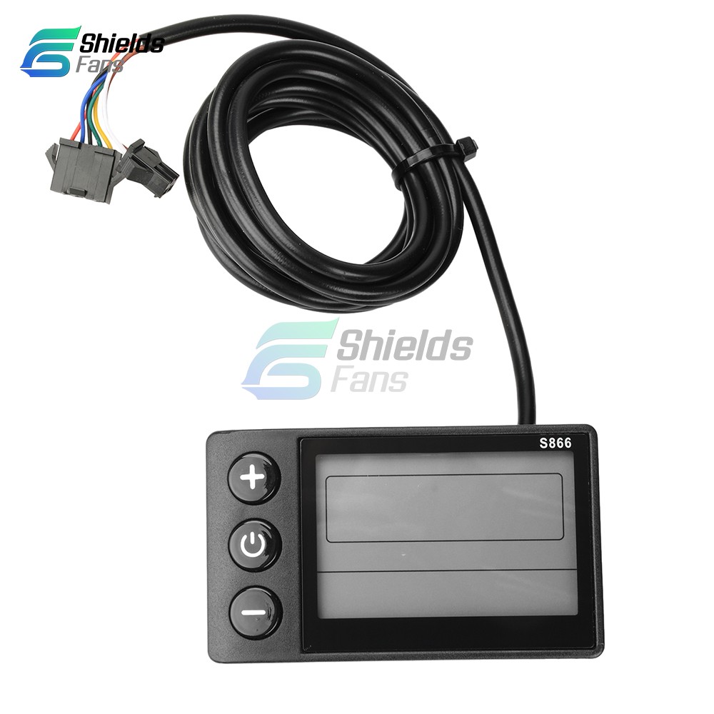36V 48V 64V 40A 30A 20A Brushless Motor Controller E-Bike S866 LCD Display Meter