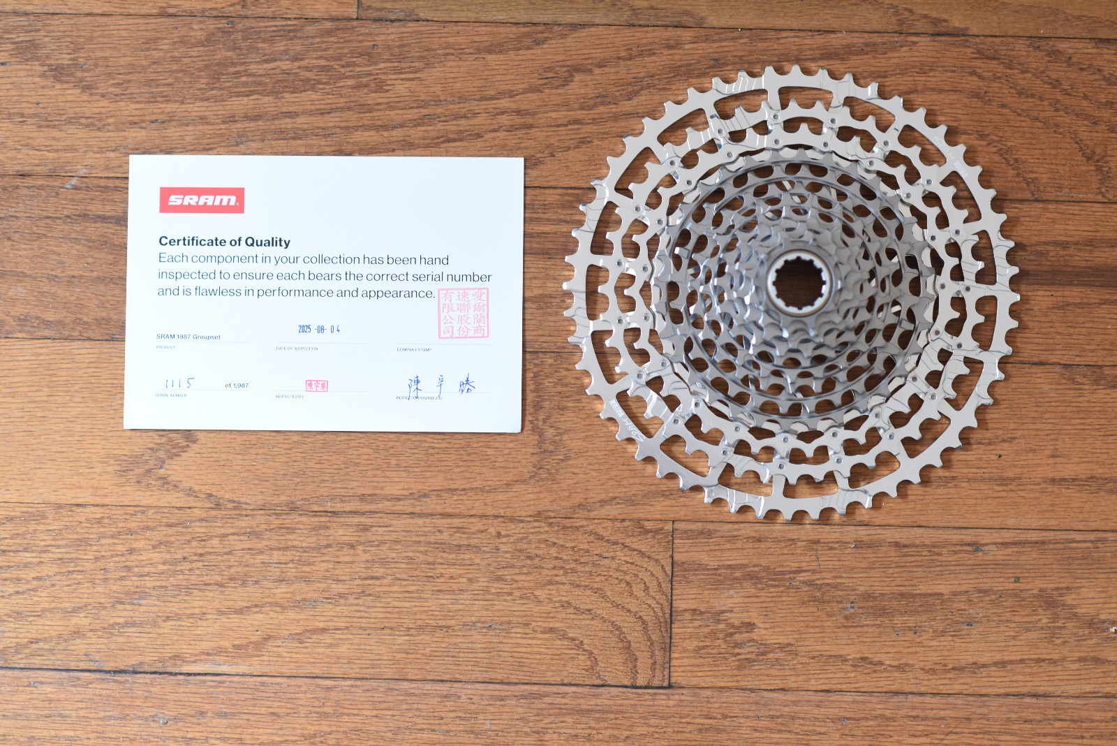 NEW SRAM XX SL Eagle 1987 Silver Edition XS-1299 T-Type Cassette 10-52 XD