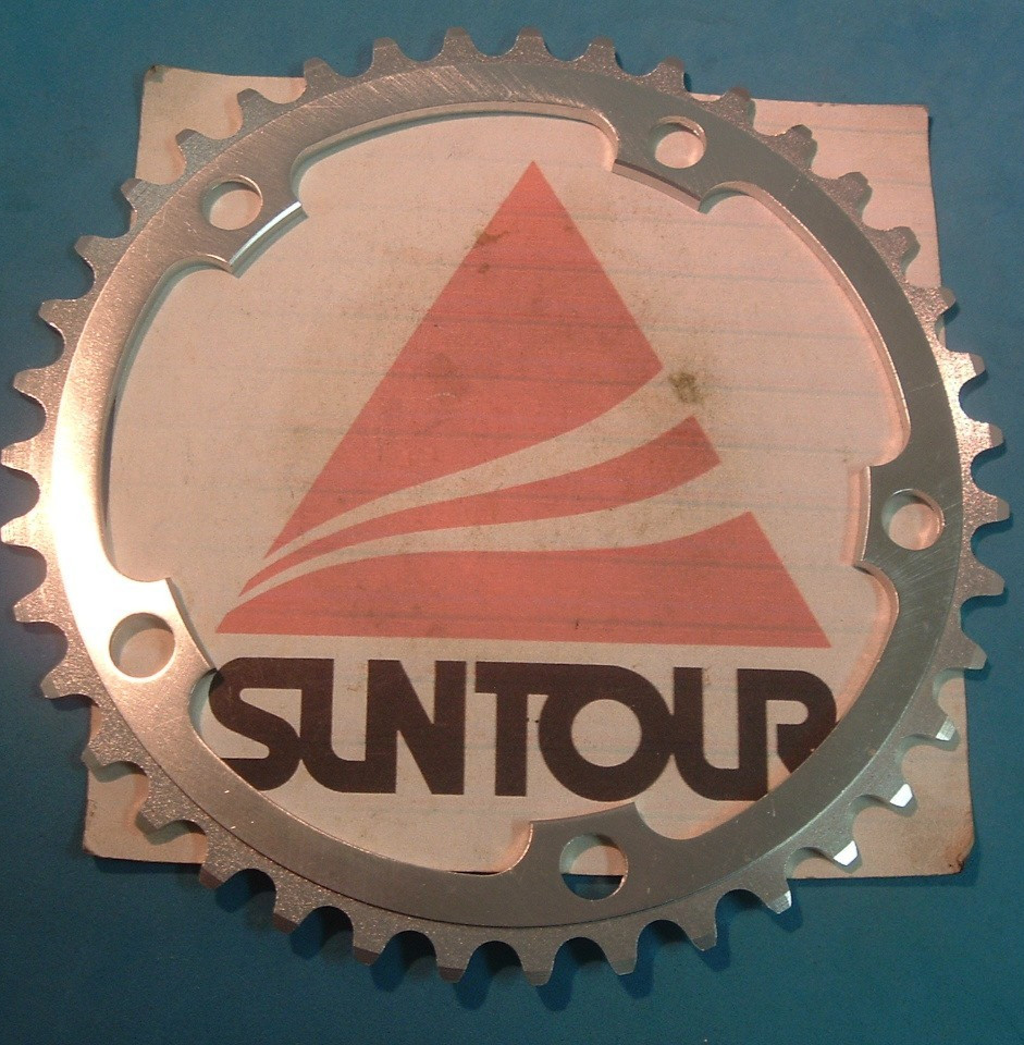 SunTour Japan Superbe Pro 39Tx 130BCD Road Chainring NEW/NOS 2×6/7/8/9-Spd-NIB