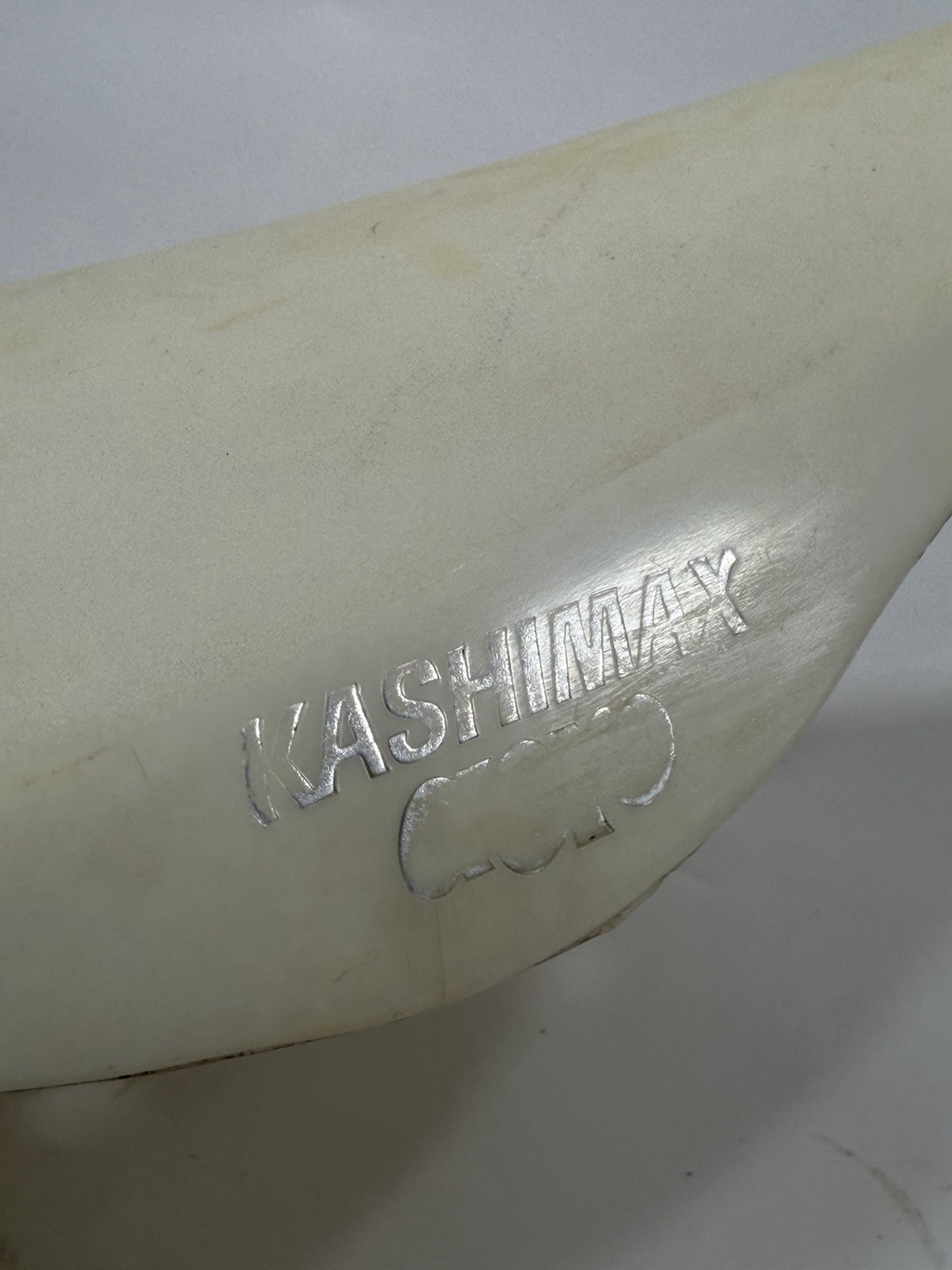 Vintage Kashax AERO Seat White Old School BMX Saddle Dyno GT Haro Hutch Mongoose