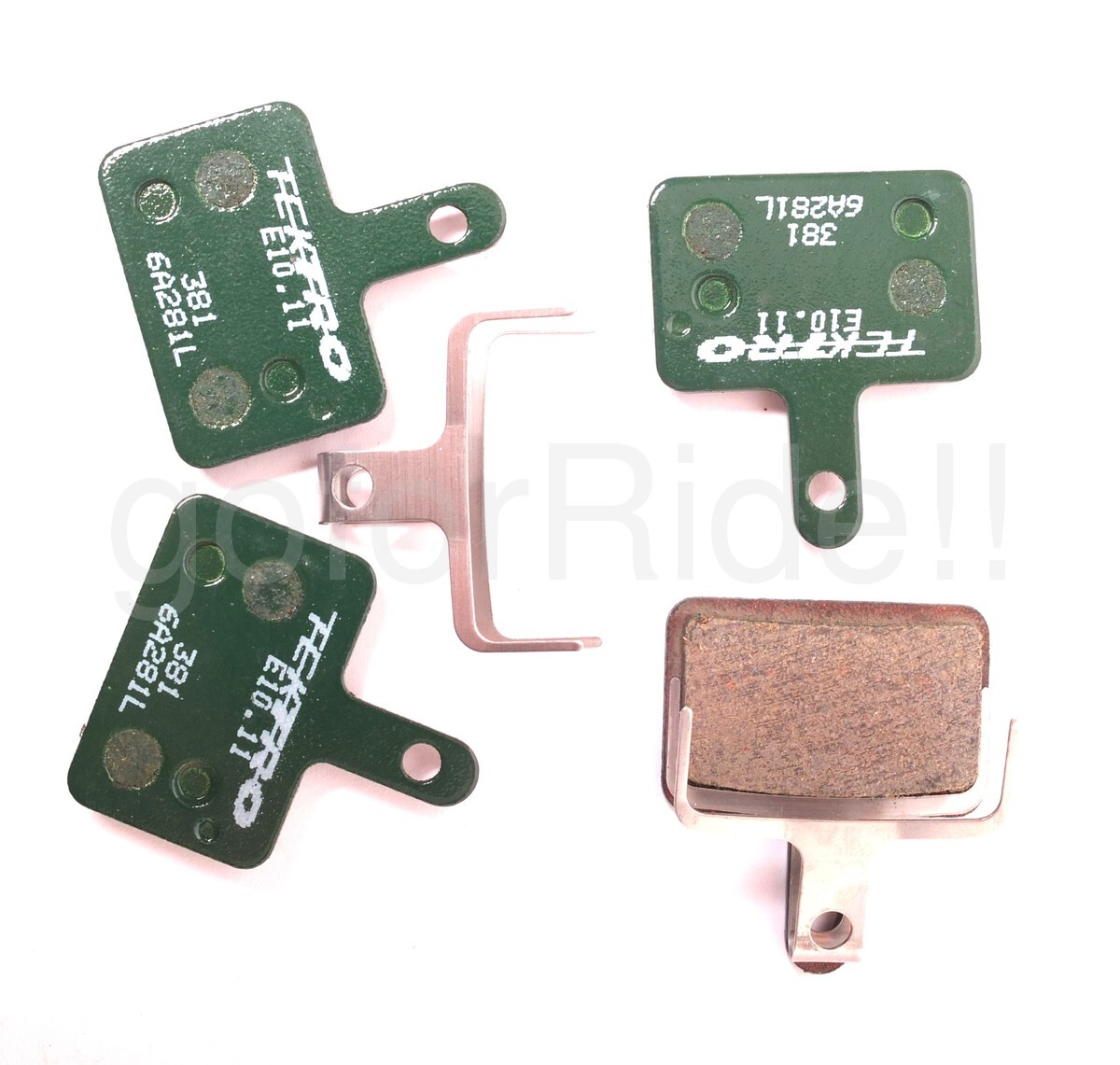 2Pair Tektro Bike E10.11 Disc Brake Pads for OrionSL/Auriga TWIN/e-TWIN/E-Tune