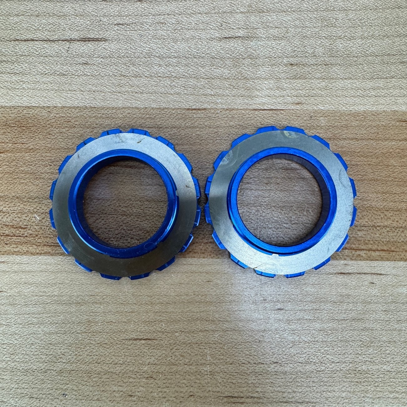 Light Use! Bucklos Pair 6-Bolt to Center Lock Disc Brake Rotor Adapter 64g