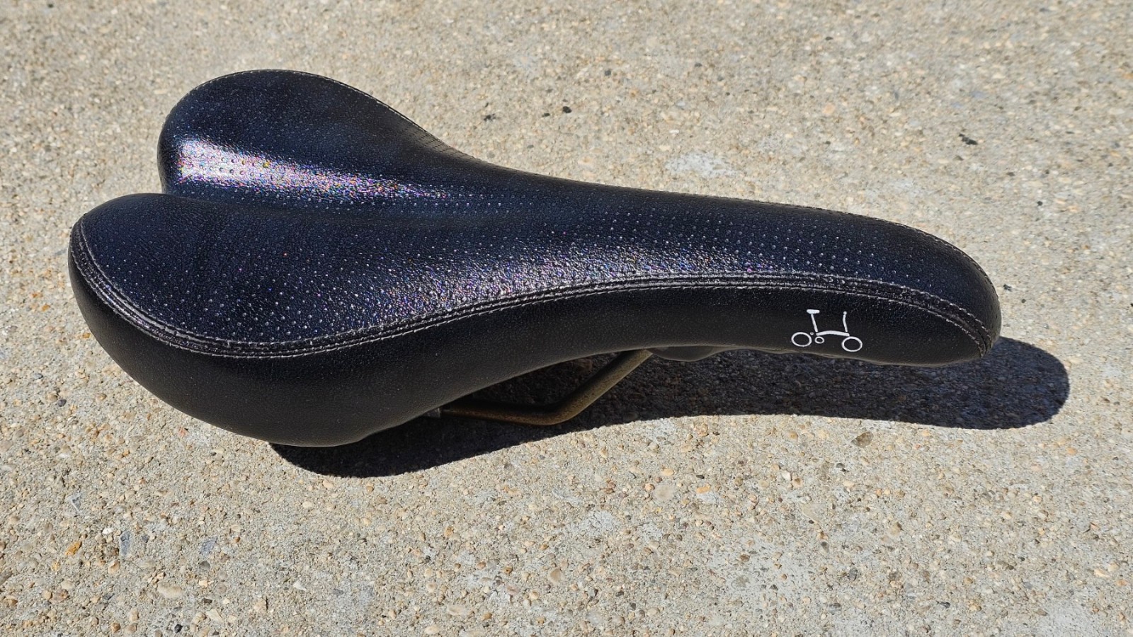Brompton Original Saddle Black Folding Bike Bicycle Seat FREE S&H