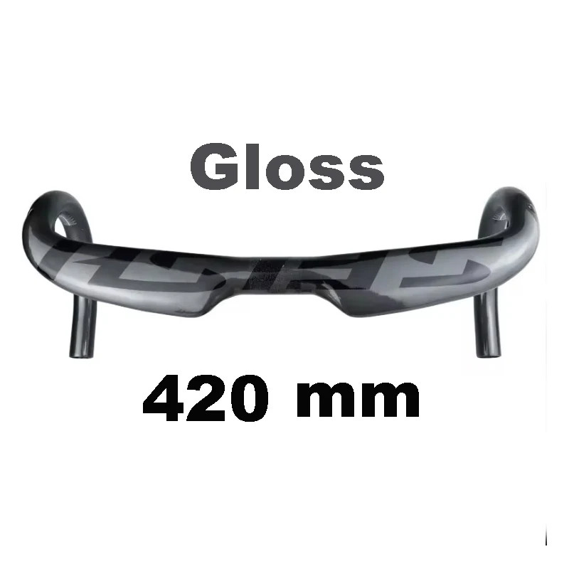 Carbon Road Bike Bent Handlebar 380-440mm Internal Routing Bicycle Drop Bar