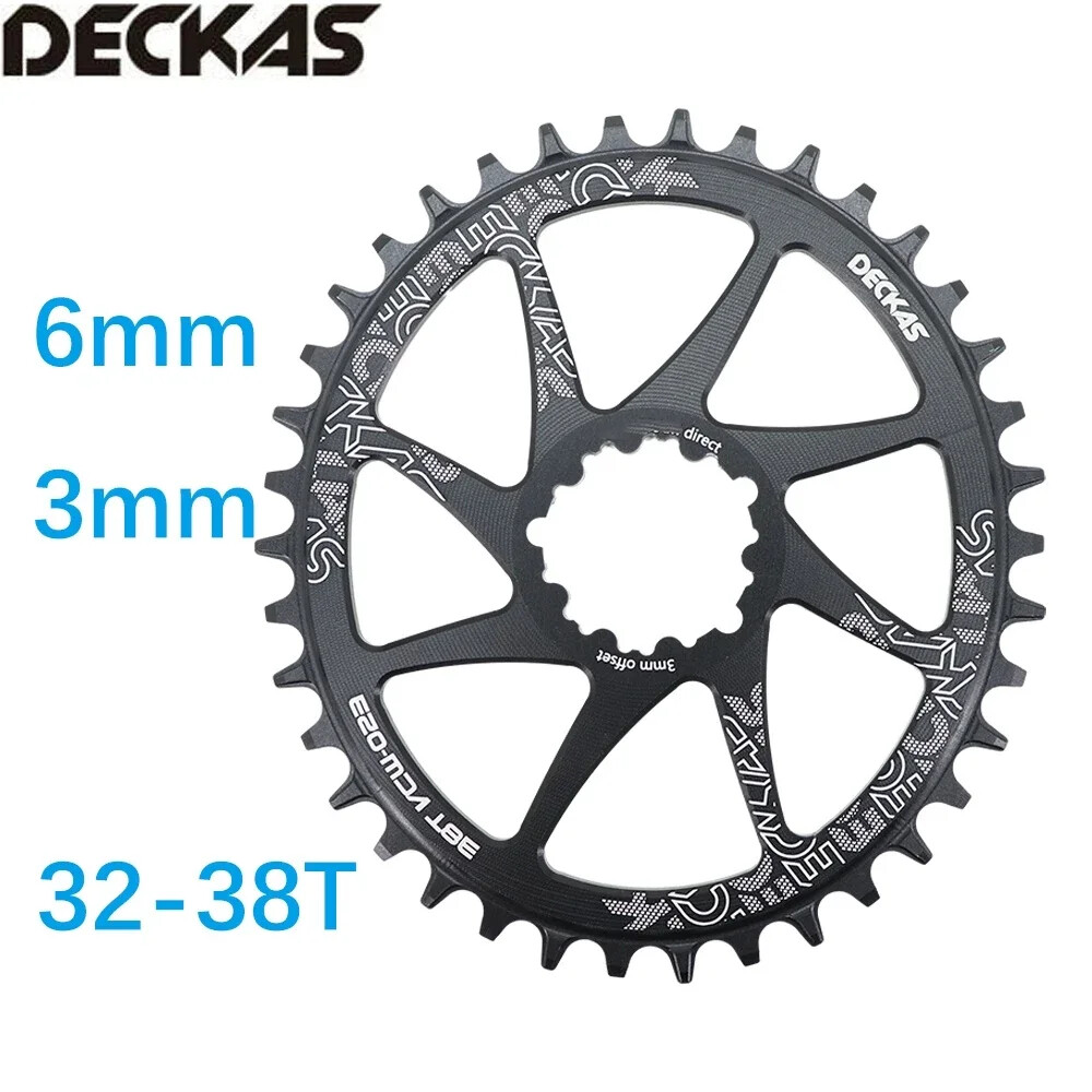 Deckas Oval Chainring 3mm 6mm Direct Mount for Sram XX1 Eagle X01 X1 X0 X9