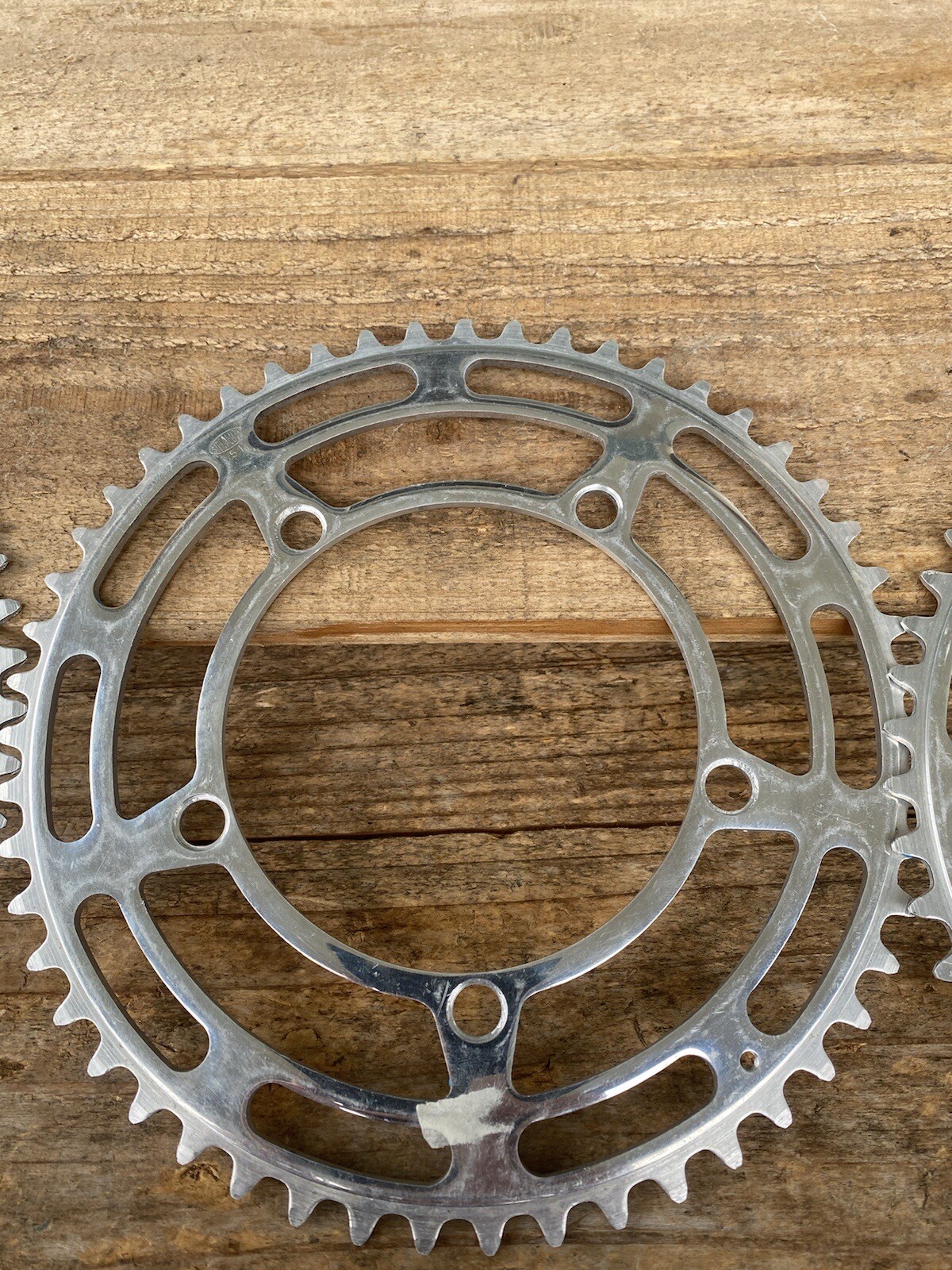 Beautiful Light Lightly Used 51 Tooth STRONGLIGHT Bicycle Chainring-122 BCD