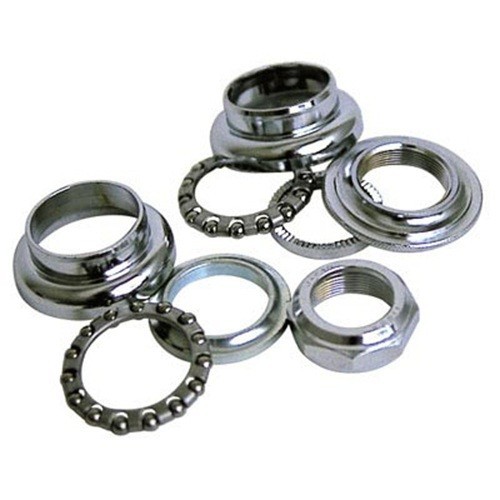 Tioga Bear Trap 2 headset for a 1″ threaded fork – 32.7×26.4 Chrome Plated – NEW