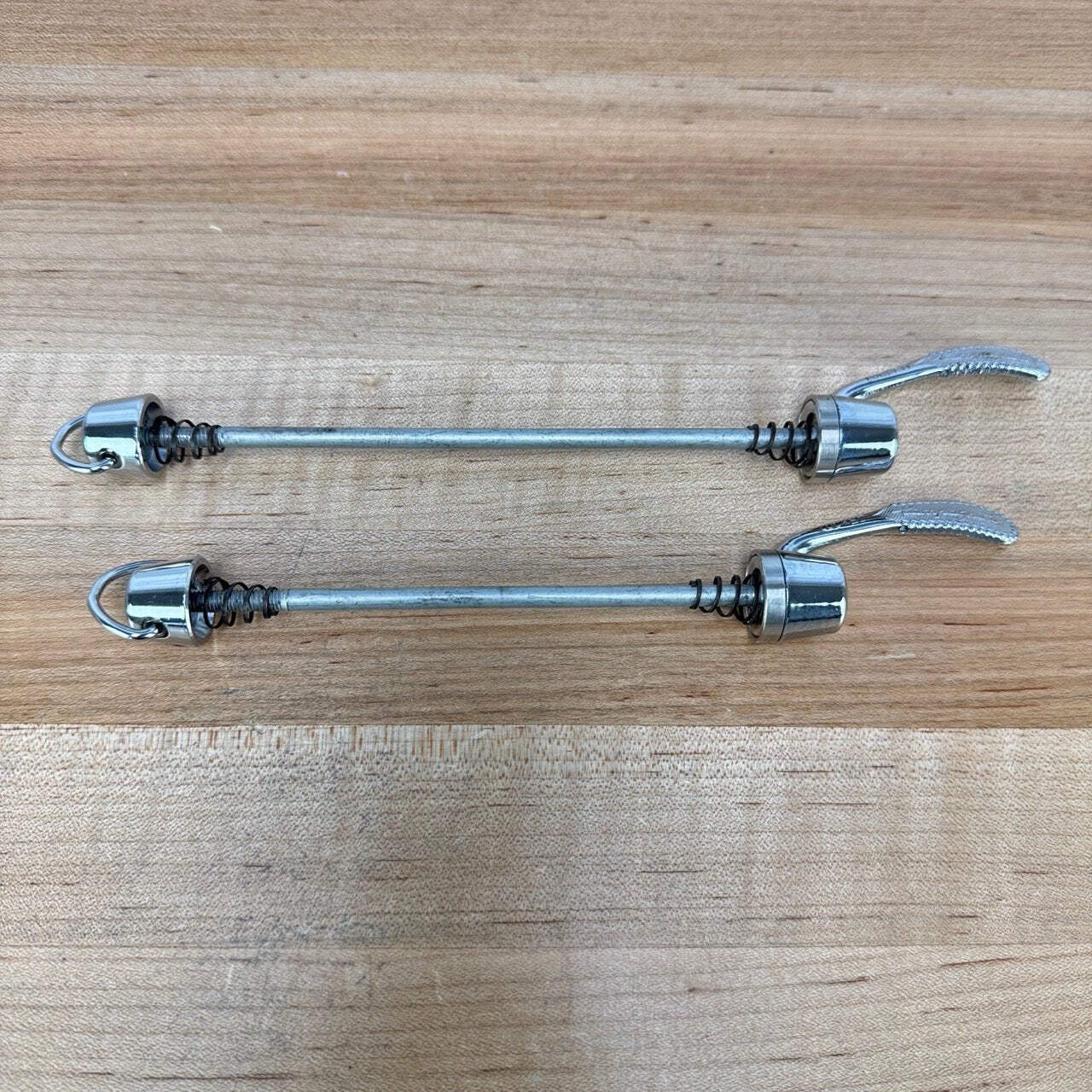 Light Use! Campagnolo C-Record Bike Quick Release Skewers 193g
