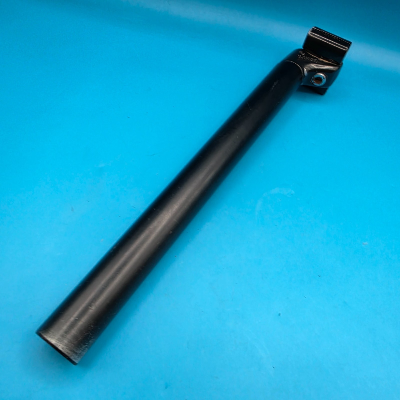 Vintage SR Sakae Bicycle Seatpost 28.6mm Diameter 310mm Length Black Alloy f29