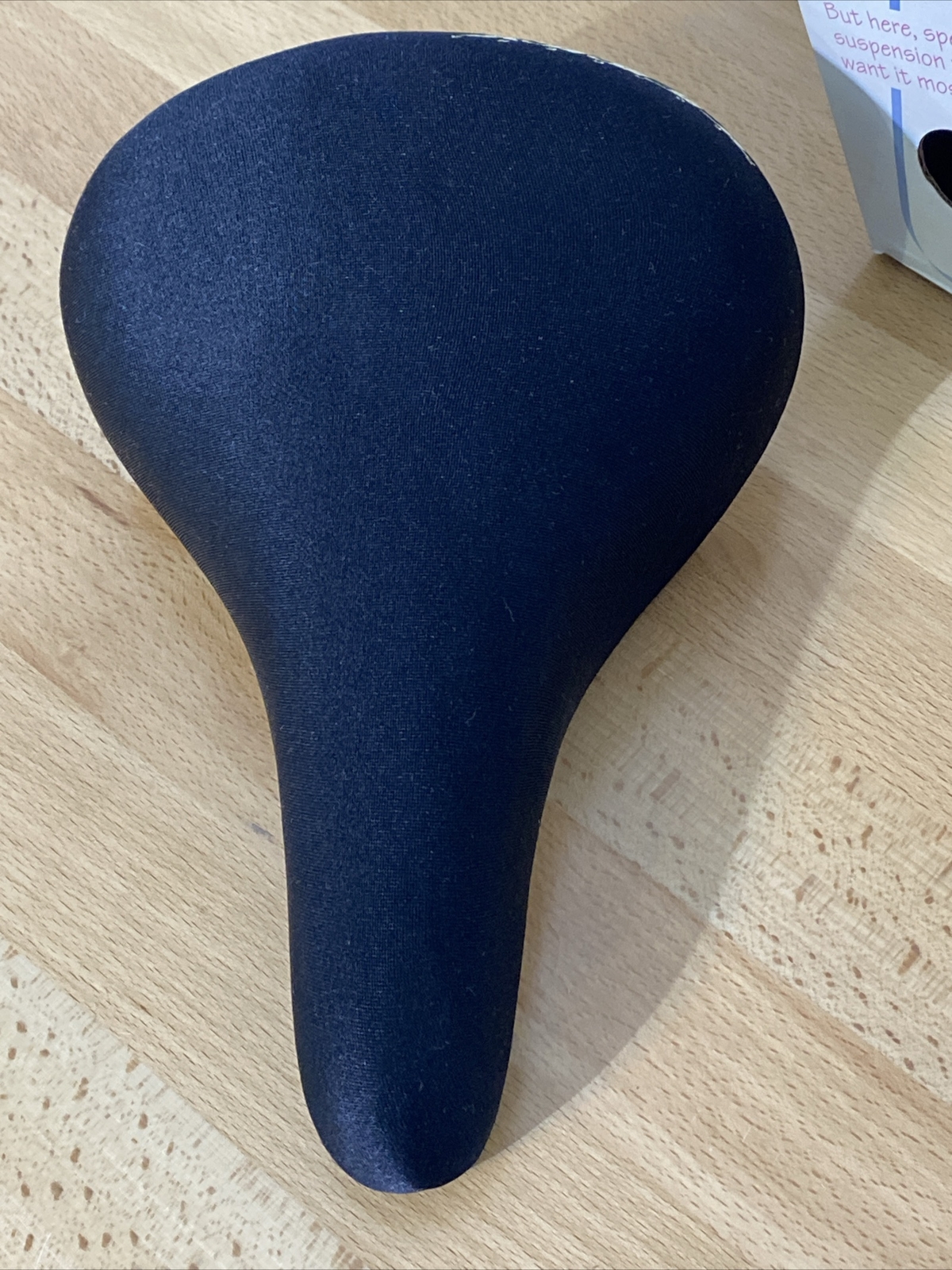 Terry Precision Women’s Sport Touring Bike Saddle Black Vintage NOS Taiwan 9.75