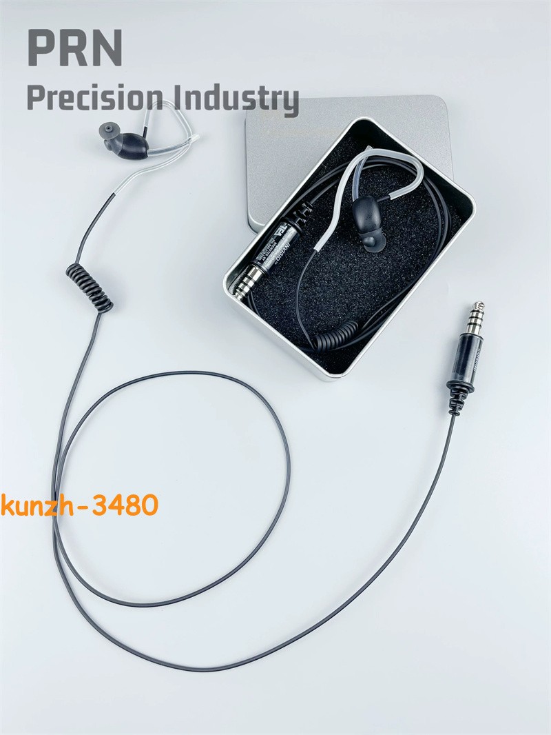 INVISIO M3 In-Ear Bone Conduction Headset Earphone PRC148 152 PTT MBITR RADIO