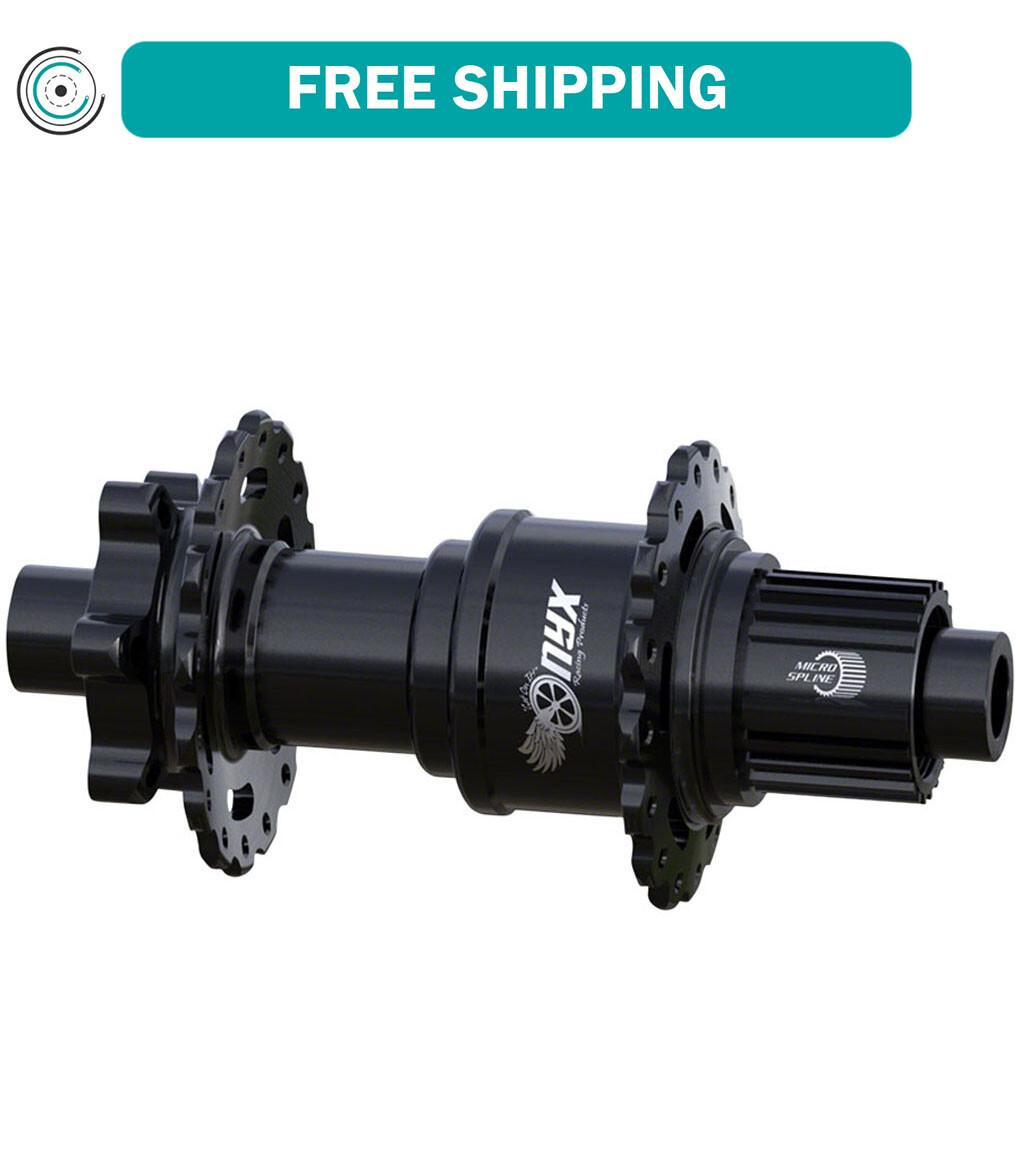 Onyx Vesper Rear Hub – 12 x 157mm, 6-Bolt, Black, 32H, Micro Spline