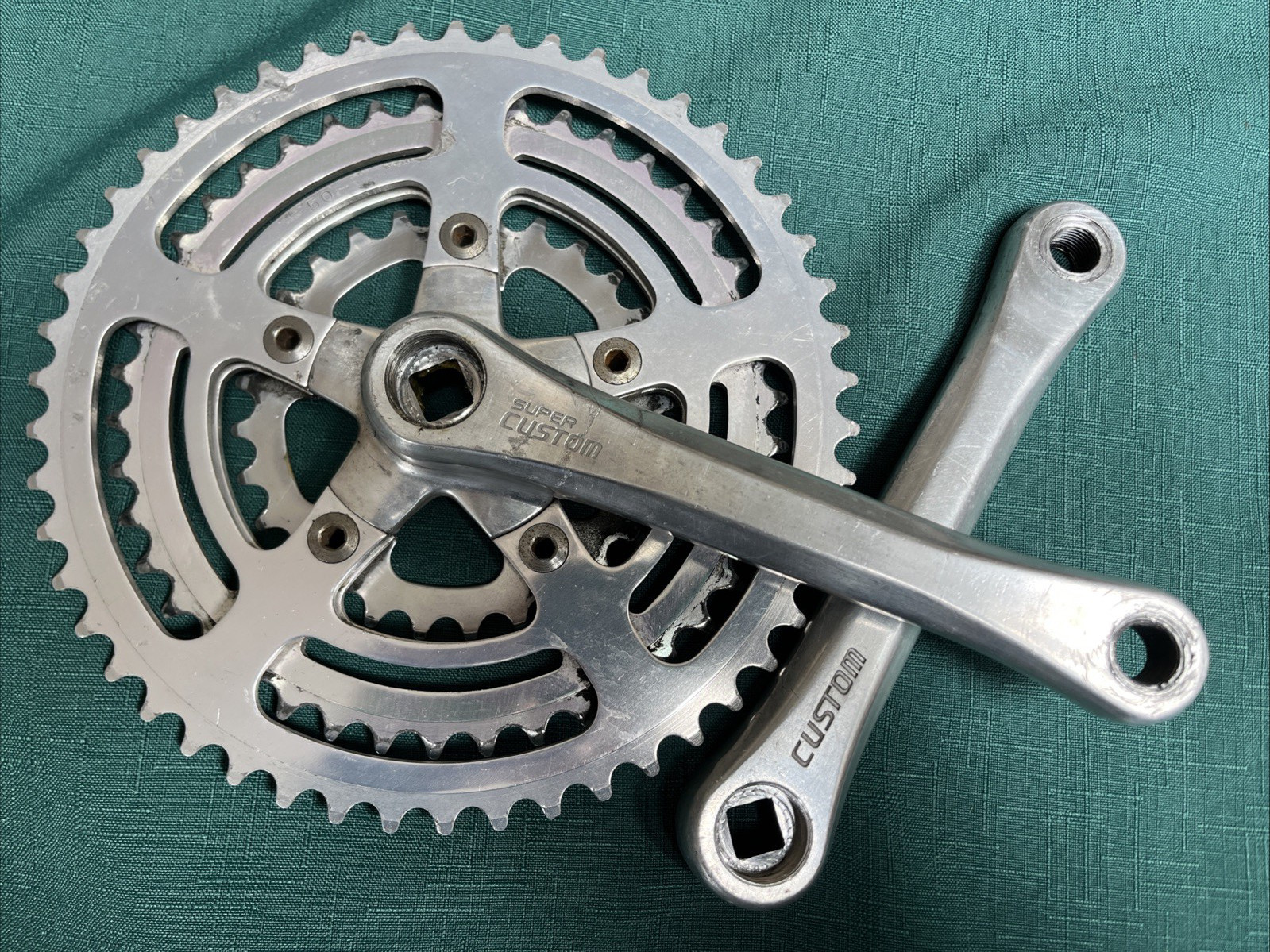 SR Sakae Super Custom Forged Crankset BMX with 86 BCD and 42T or Touring Triple