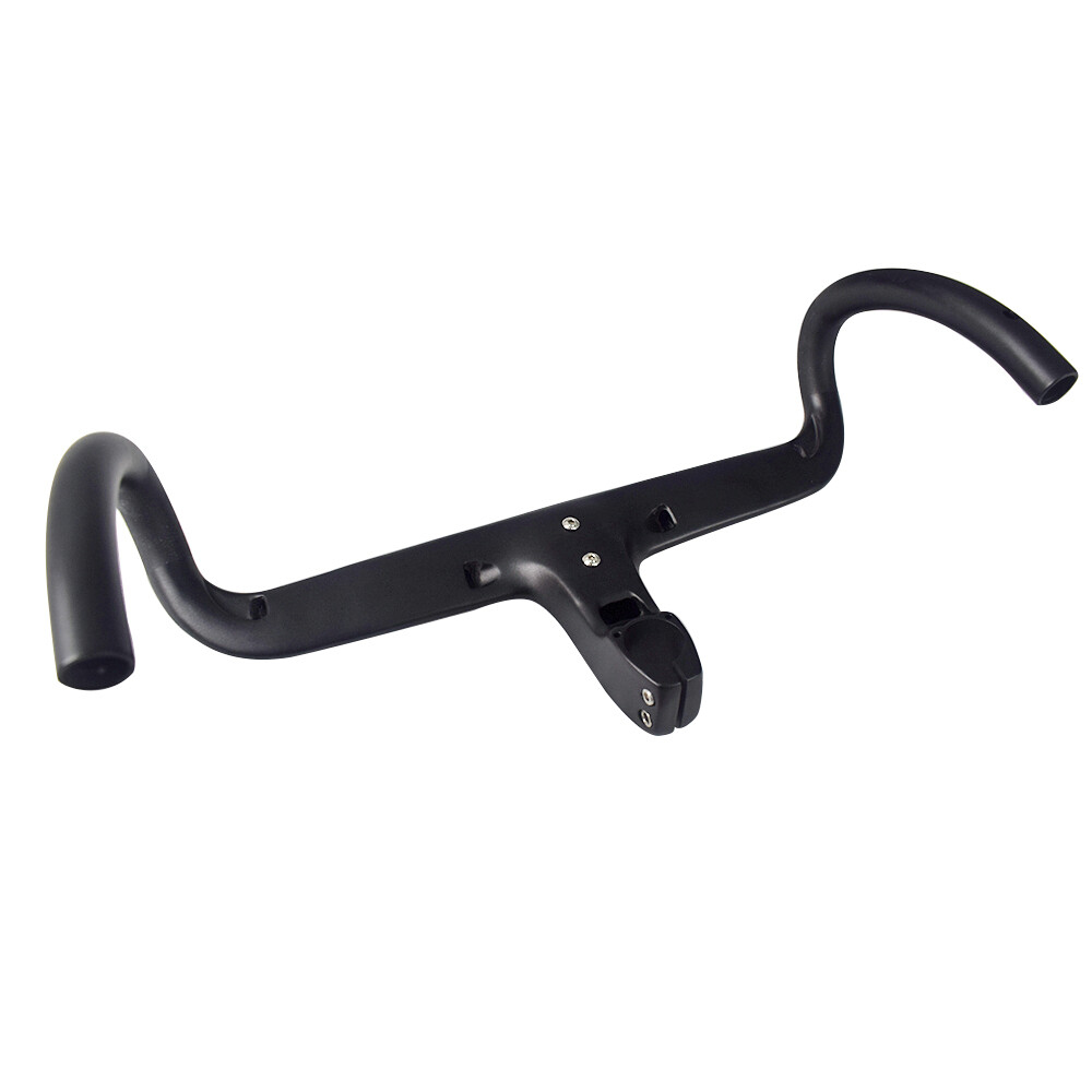 AIRWOLF T1100 Carbon Handlebar Drop Bar Stem Road Bike Internal Routing 360-440m