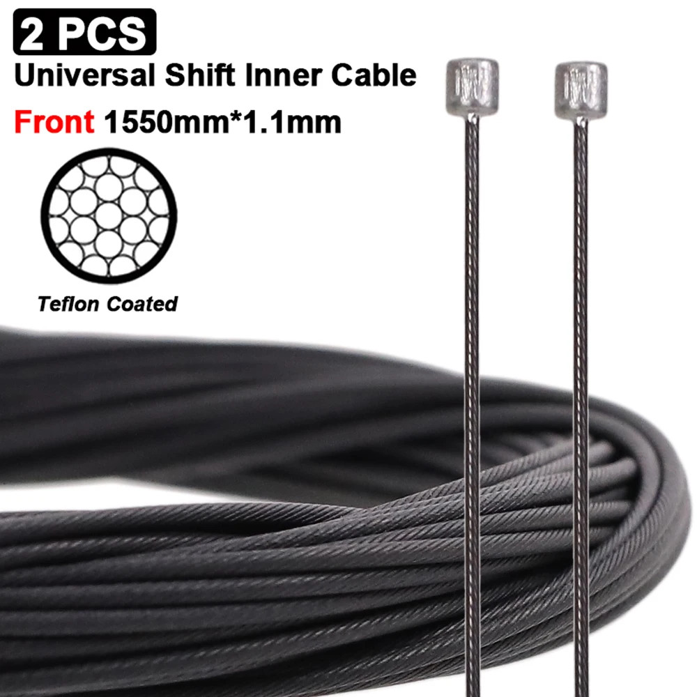 MTB Bike Brake Shift Cable Set Stainless Steel Coated Road Bicycle Kit