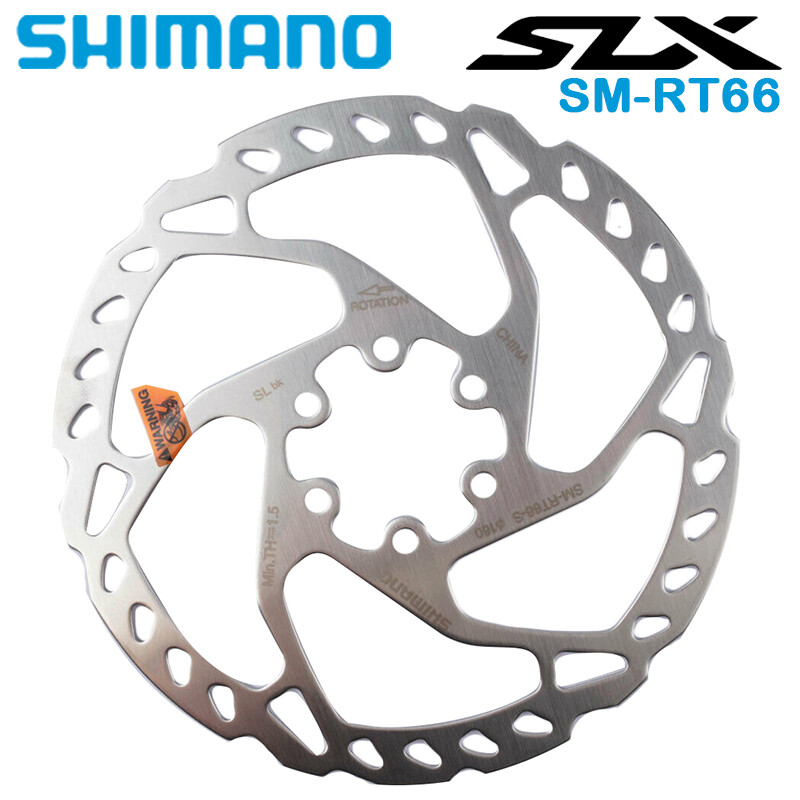 New Shimano Deore SLX SM-RT66 Disc Brake 6-Bolt Rotor 160mm 180mm 203mm MTB