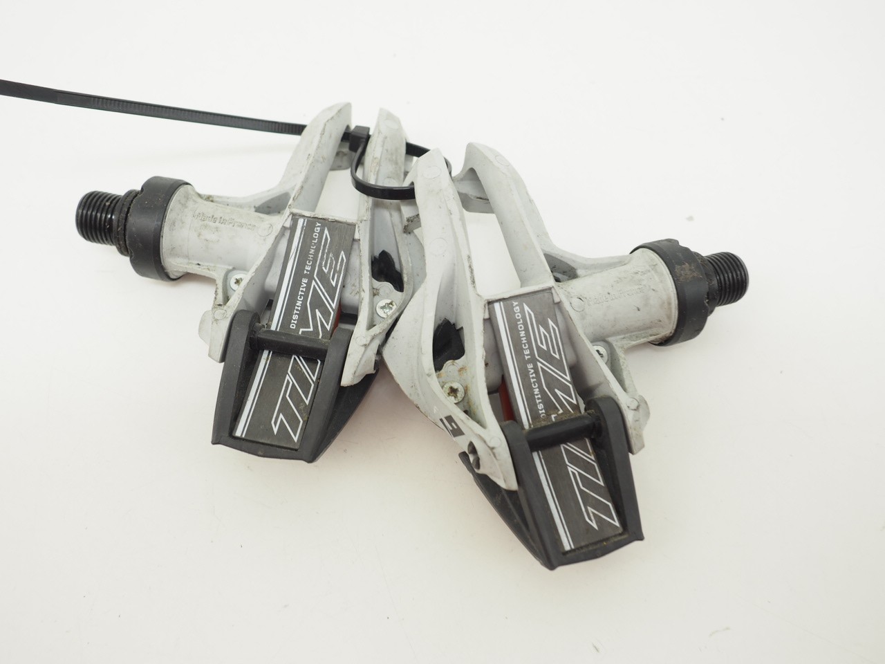 Time Xpresso 6 Grey/Black Road Bicycle Clipless Pedals iClic Stainless Steel
