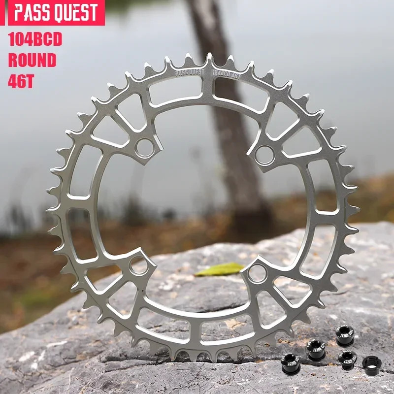 104BCD Mountain Bike Road Bike Narrow Wide Round Chainring 32-48T Chainwheel