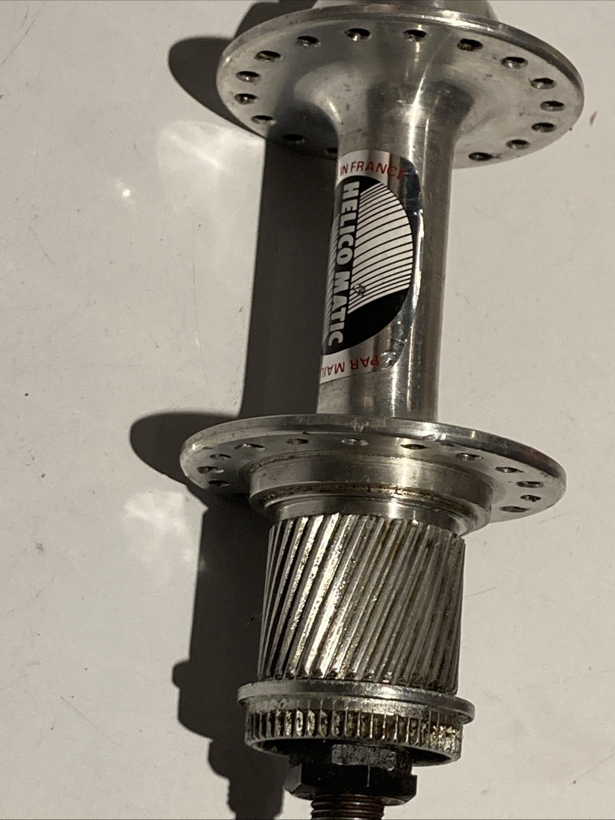 Maillard Helicomatic Road Bike REAR Hub 36H 126mm Vintage QR Freewheel Peugeot