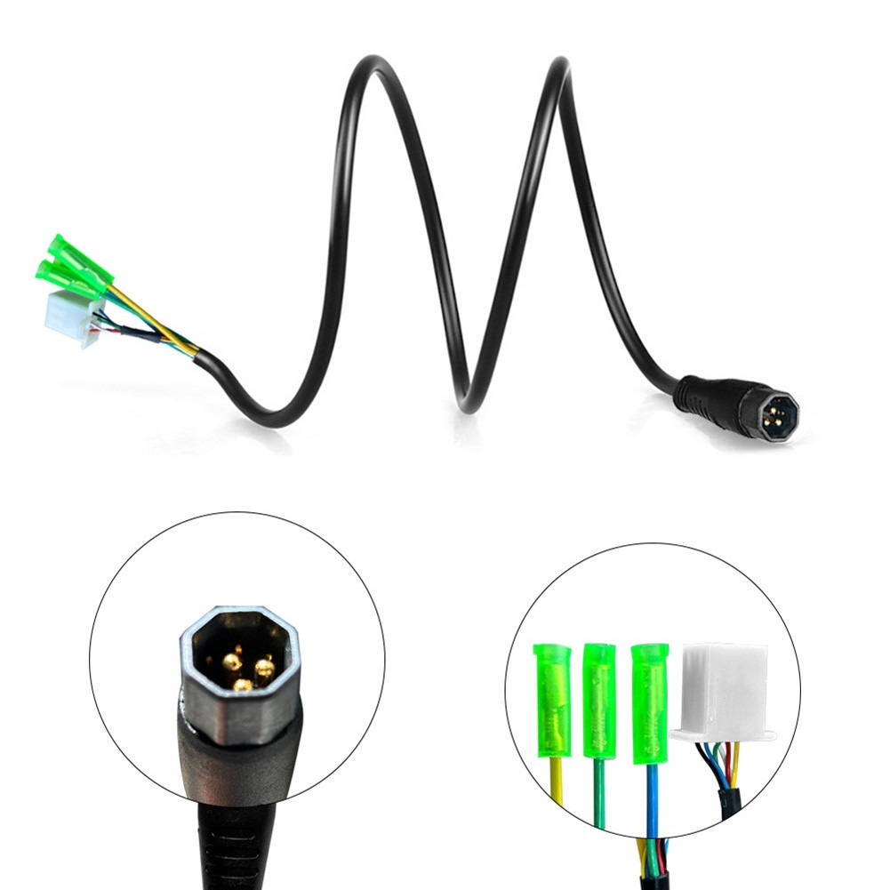 9 Pin Motor Adapter Cable for Electric Bikes 60CM Length for 1000W 750W Motor